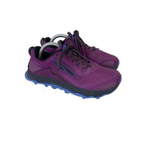 Altra Women's Purple Trail Sneakers with Blue Outsole